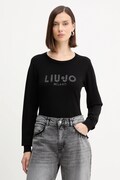 Liu Jo sweter damski kolor czarny lekki TF5248.MS63L