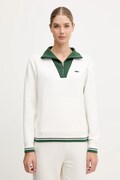 Lacoste bluza damska kolor beżowy z aplikacją SF8634