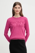 Dkny pulover culoarea roz, light, DJ5R0646