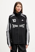 adidas Originals bluză Ovzd Tracktop culoarea negru, cu imprimeu, KE7569