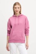 Desigual bluza BASIC damska kolor różowy z kapturem gładka 25WWSK13