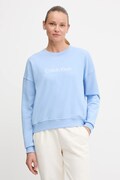 Calvin Klein Underwear bluza damska kolor niebieski z aplikacją LV00QS7514