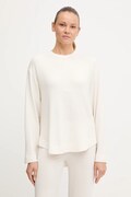 BOSS bluza lounge damska kolor beżowy gładka 50535769