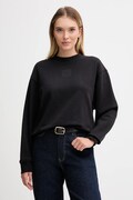 Mikina Calvin Klein dámská, černá barva, melanžová, LV044D203G