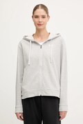 Under Armour bluza UA Rival damska kolor szary z kapturem z nadrukiem 6005509