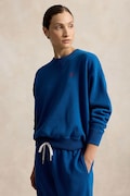 Polo Ralph Lauren mikina dámská s bavlnou modrá 211978306