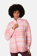 Kari Traa bluza polarowa damska RUTHIE różowa 623610