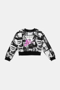 Guess bluza bawełniana dziecięca kolor czarny wzorzysta J5YQ03 KA6R4