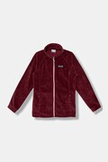 Columbia bluza polarowa Benton Springs kolor bordowy gładka 1510631