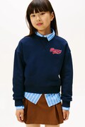 Дитяча кофта Tommy Hilfiger колір синій  KG0KG08779