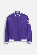 Coccodrillo bluza dziecięca kolor fioletowy z aplikacją EVERYDAY GIRL A