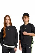 Детски суичър adidas Originals в черно с апликация JV7795