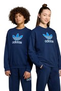 Dětská mikina adidas Originals tmavomodrá barva, s aplikací, JV8572