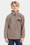 Didriksons felső EXA KIDS HALF Z barna, sima, 505638