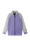 Дитяча флісова кофта Reima Neulomus колір фіолетовий меланж 5200365A