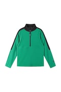 Reima bluză copii Laduille culoarea verde, uni, 5200393A