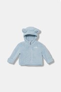 Kojenecká mikina The North Face BABY CAMPSHIRE F/Z HOODIE modrá barva, s kapucí, hladká, NF0A88VWBPO1