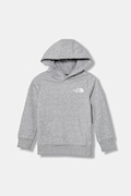Dětská mikina The North Face TEEN SIMPLE DOME HOODIE šedá barva, s kapucí, melanžová, NF0A8AXVDYX1