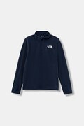 Παιδική μπλούζα The North Face TEEN GLACIER 1/4 ZIP PULLOVER χρώμα: ναυτικό μπλε, NF0A8CVG8K21