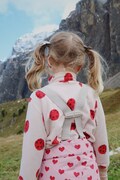 Konges Sløjd bluza dziecięca TAVI FLEECE SWEATSHIRT GRS kolor beżowy KS103542