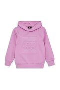 Lego bluză copii LWSKY 600 culoarea roz, cu glugă, uni, 11010295