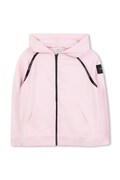Παιδική μπλούζα Marc Jacobs χρώμα: ροζ, με κουκούλα, W60659