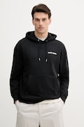 Calvin Klein Jeans bluza męska kolor czarny z kapturem z nadrukiem LV04RC293G