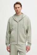 HUGO mikina s kapucňou pánska Dapozip zelená 50548651