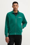 Guess bluza bawełniana MENTORE męska kolor zielony z nadrukiem Z5YQ02 KCE91