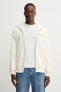Guess Jeans felpa in cotone uomo colore beige con cappuccio M5YQ15 KCPR1