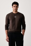 EA7 Emporio Armani bluza męska z bawełną brązowa PJVTZ.8NPM34