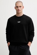 Dukserica EA7 Emporio Armani boja: crna, bez uzorka, PJVTZ.8NPM34