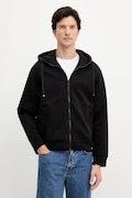 Суичър Armani Exchange мъжки в черно с качулка с изчистен дизайн XM001891 AF10818