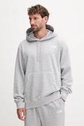 Μπλούζα The North Face Essential χρώμα: γκρι, με κουκούλα, NF0A89ESDYX1
