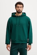 Pulover The North Face Redbox moški, zelena barva, s kapuco, NF0A8EFZ1KI1