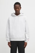 The North Face bluza Redbox męska kolor szary z kapturem gładka NF0A8EFZE041