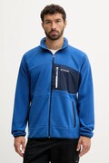 Columbia bluza Fast Trek męska kolor niebieski gładka 2135691
