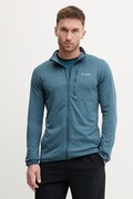 Columbia bluza outdoorowa Essential Hike kolor turkusowy gładka 2136841