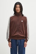 adidas Originals felpa Firebird Tt uomo colore marrone con applicazione KA0459