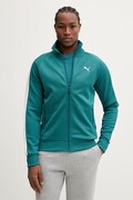 Puma bluza męska kolor zielony wzorzysta 629587