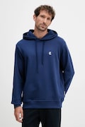 Just Cavalli felpa in cotone uomo colore blu navy con cappuccio 79OAIT06 CF500