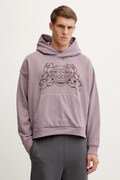 Памучен суичър Puma PUMA x RIPNDIP мъжки в лилаво с качулка с апликация 632414