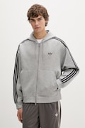 adidas Originals bluza Spacer Hoodie męska kolor szary z kapturem z aplikacją JW5965