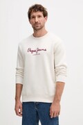 Pepe Jeans bluza męska kolor beżowy z nadrukiem PM5800011