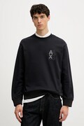 Armani Exchange bluza bawełniana męska kolor granatowy z aplikacją XM001040 AF10830