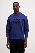 Dukserica Armani Exchange boja: tamno plava, s aplikacijom, XM001399 AF13047
