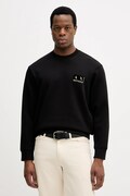 Armani Exchange bluza męska kolor czarny z kapturem z nadrukiem XM001892 AF10818