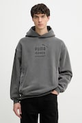 Puma суичър с качулка мъжки от памук PUMA x REPRESENT сив 632542