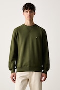 Tommy Hilfiger mikina pánska s bavlnou zelená MW0MW40000