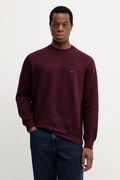 Tommy Hilfiger bluza męska kolor bordowy gładka MW0MW40000